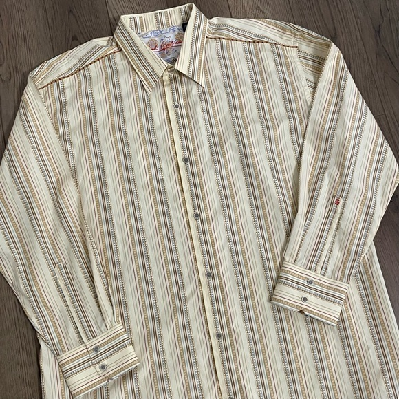 Robert Graham Other - Robert Graham Flip Cuff Long‎ Sleeve Shirt